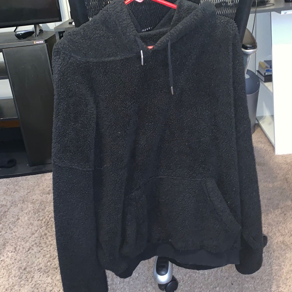 Sherpa hoodie